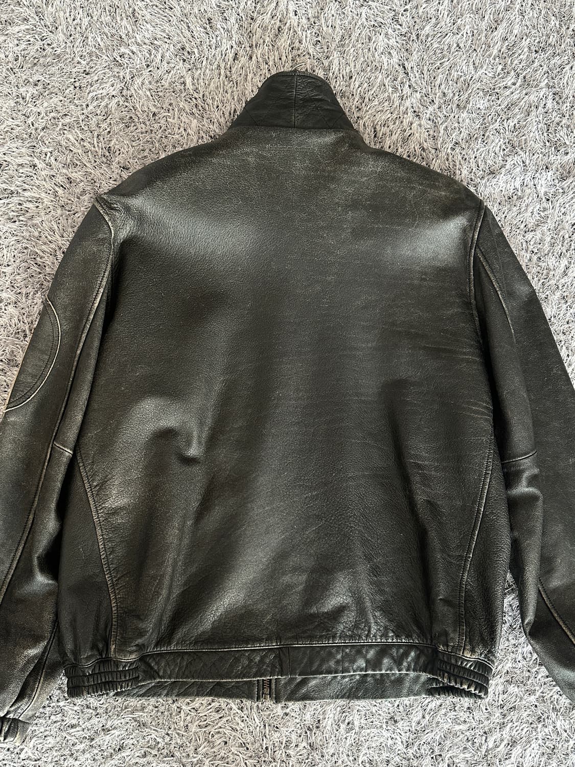 디스이즈네버댓 플라이트 레더자켓 L 상품이미지8