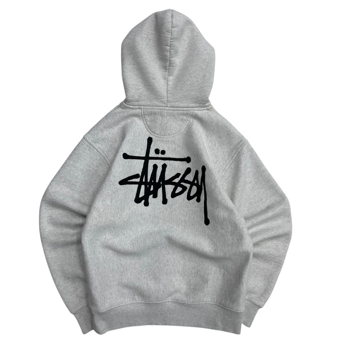 스투시 미니로고 백멜란지 후드 S 상품이미지3