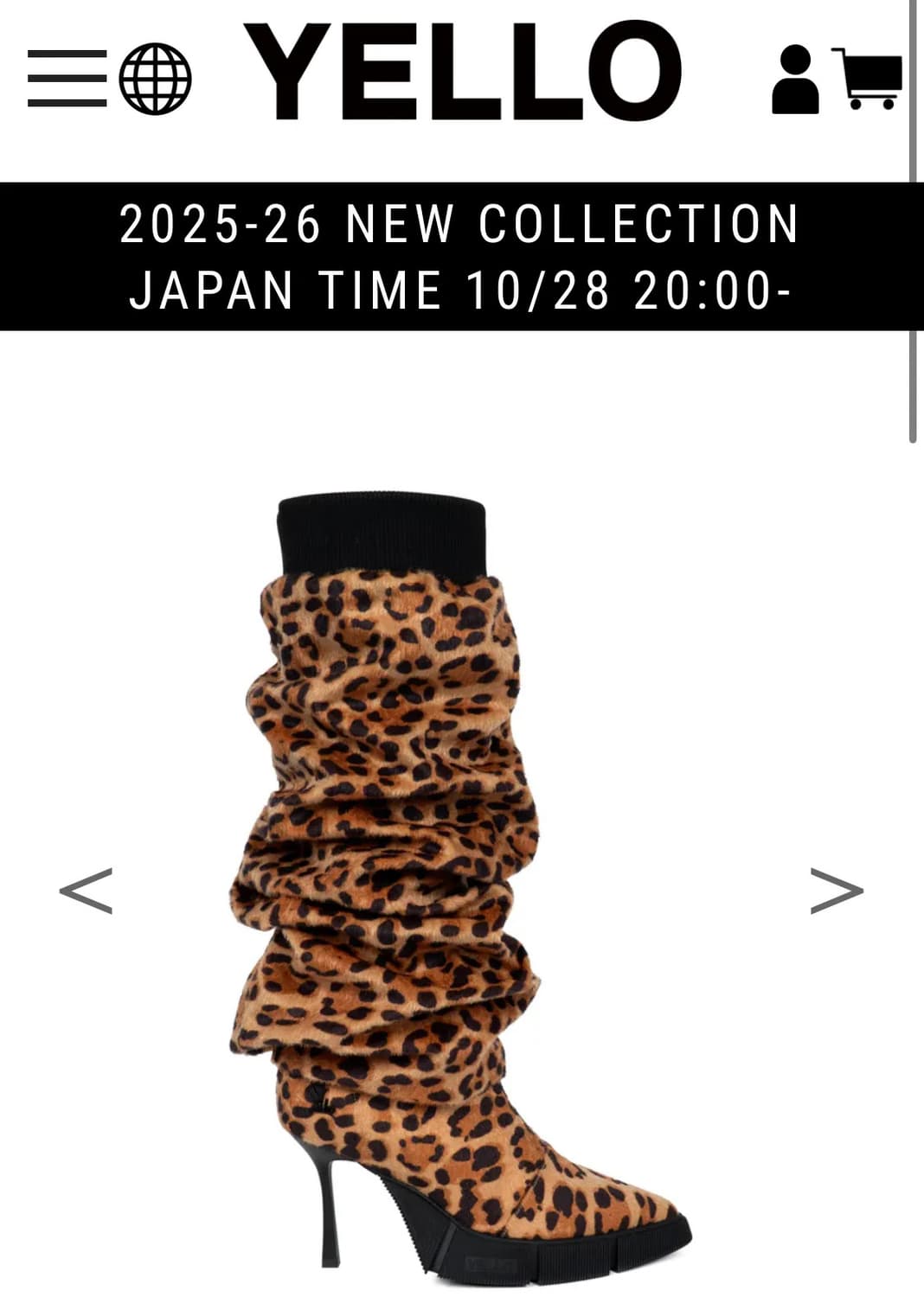 YELLO OSLP LONG BOOTS 상품이미지2