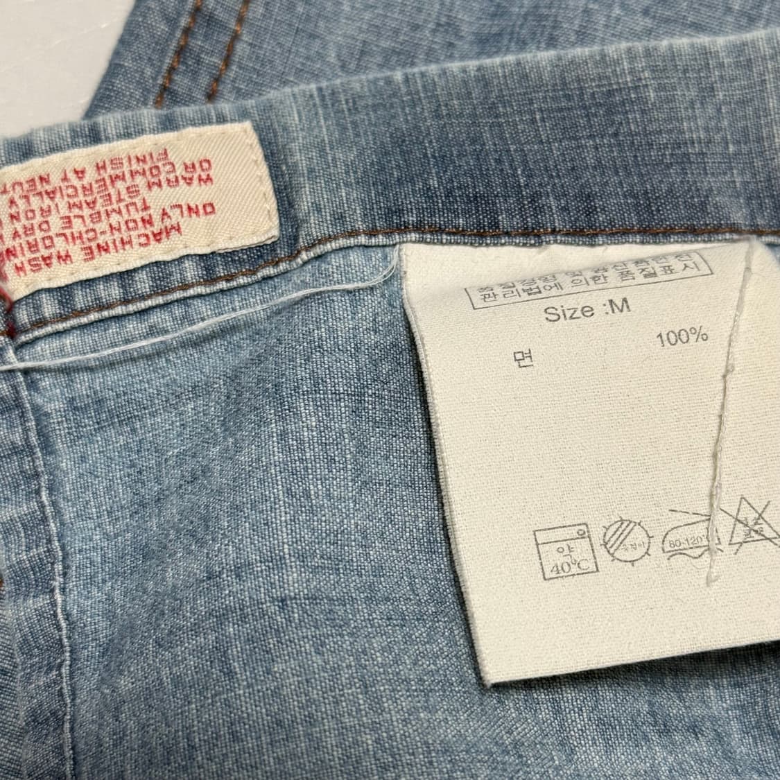 브룩스 브라더스 샴브레이 데님셔츠 상품이미지3