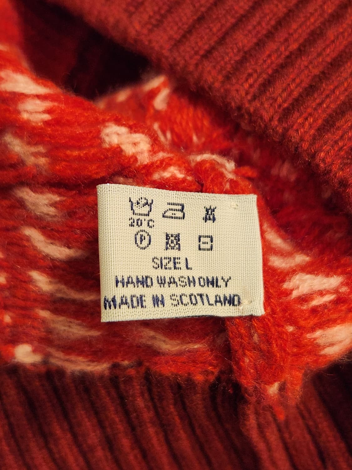 (정품)샤넬 배리 BARRIE 레드 타탄체크 캐시미어 자켓 상품이미지9