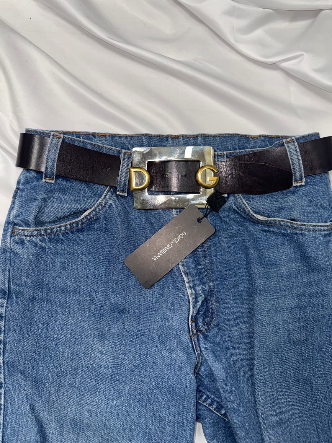 돌체앤가바나 빅 버클 벨트 상품이미지1