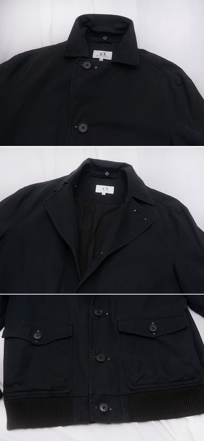 아르마니 (AX) 피그먼트 워싱 코튼 캐쥬얼 워크자켓 (M / 100) 상품이미지4