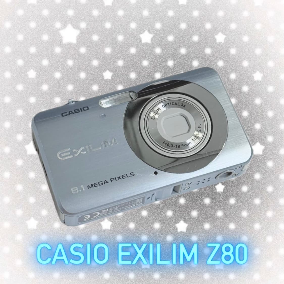 희귀) 빈티지 디카 CASIO EXILIM Z80 카시오 엑슬림 상품이미지1