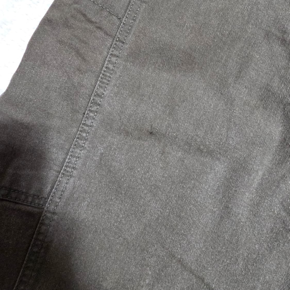 (L)LEMAY 배기 데님 팬츠 카키 상품이미지5