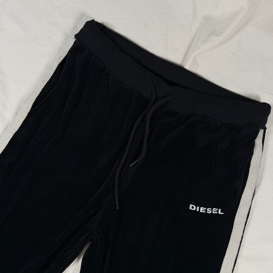 디젤 벨벳 트랙팬츠 바지 상품이미지2