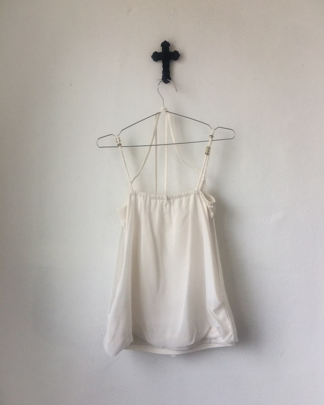 Tied drape point sleeveless 상품이미지5