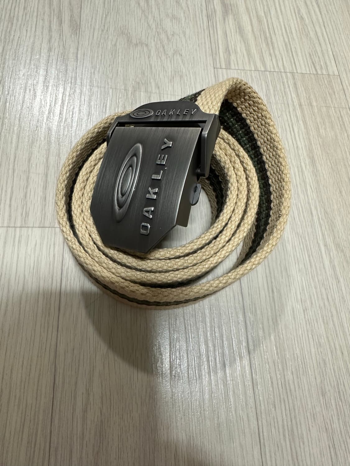 오클리 웨빙 벨트 (베이지, 카키) 상품이미지1