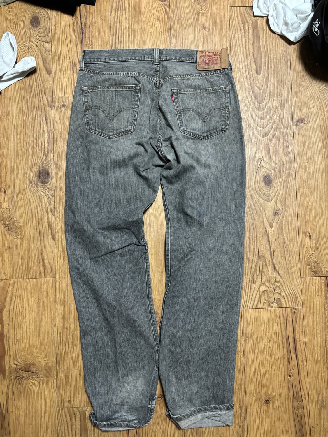 리바이스501 그레이진 36x34 상품이미지2