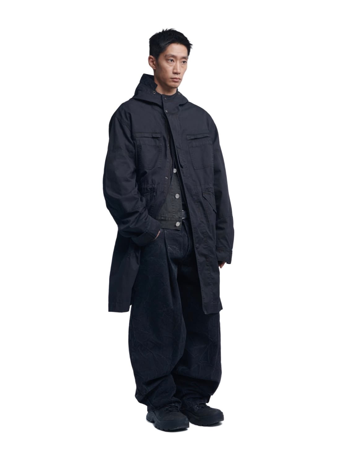 HOODED G.P FIELD JACKET 노매뉴얼 필드 자켓 상품이미지4