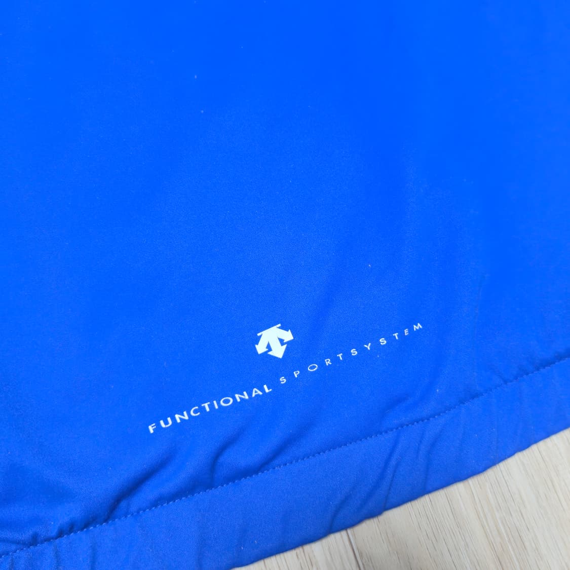 100) 데상트 애슬레틱 블루 트레이닝 집업 져지 상품이미지8