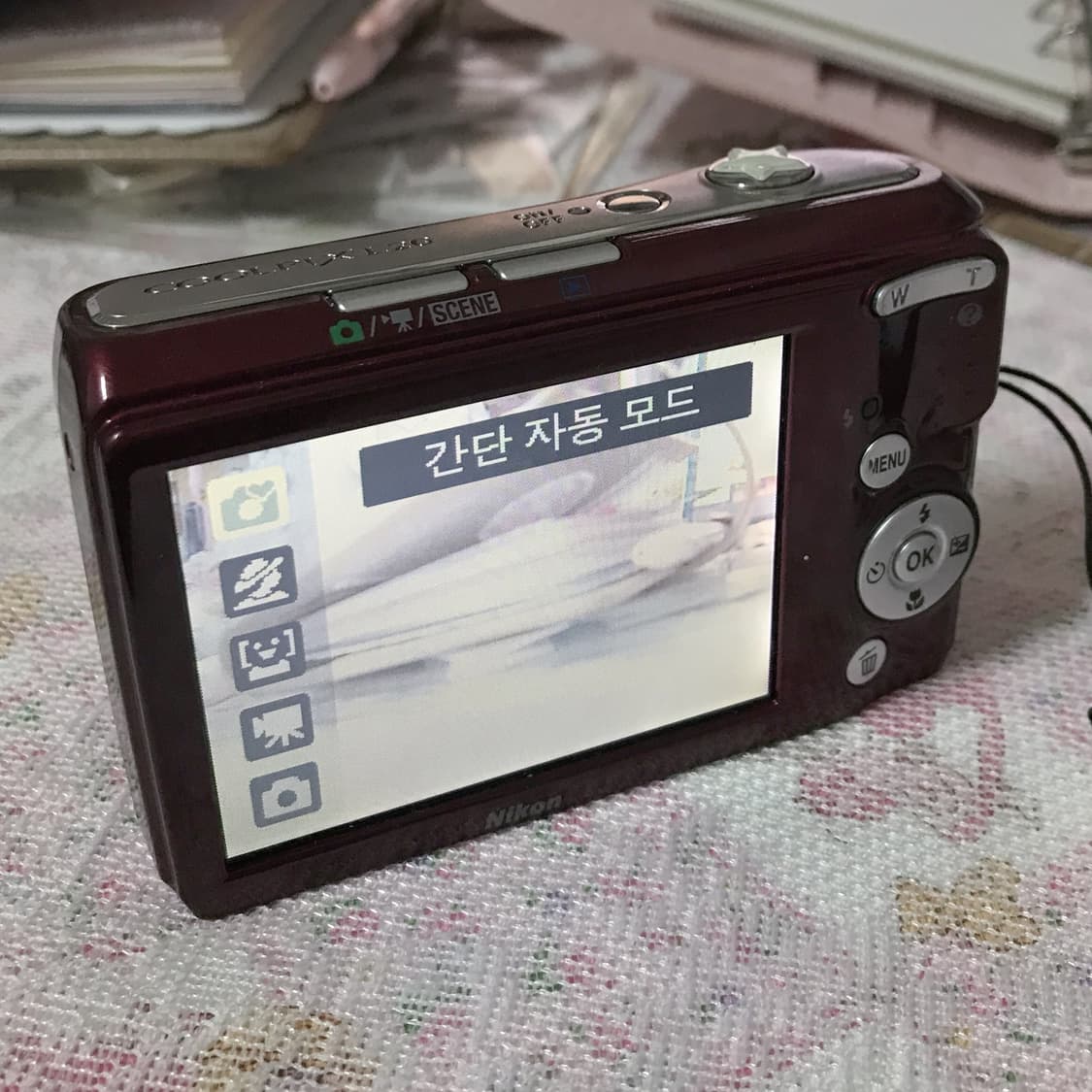 니콘 쿨픽스 L20 Nikon coolpix 레드 빈티지 디카 상품이미지5