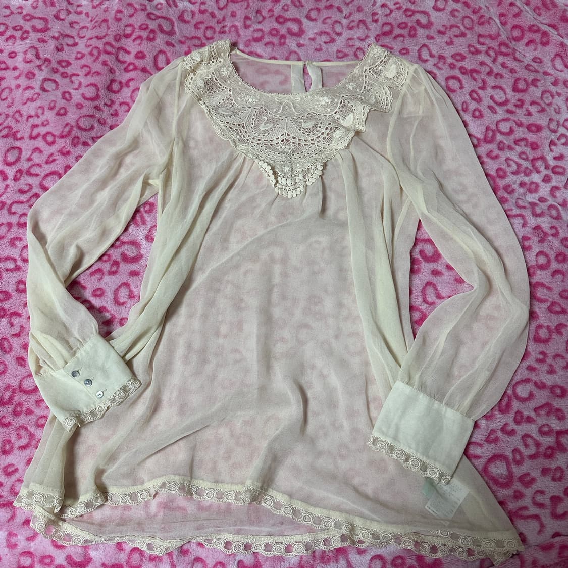 빈티지 갸루 폼폼 토끼털 퍼 크로쉐 니트 조끼 베스트 상품이미지4