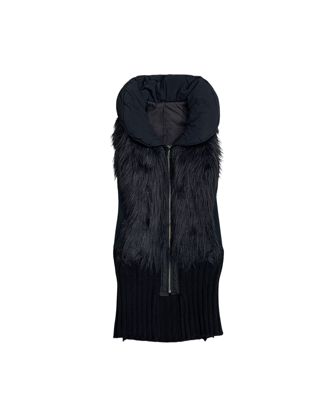 앨리스 아우아 패디드 카라 퍼 베스트 상품이미지4