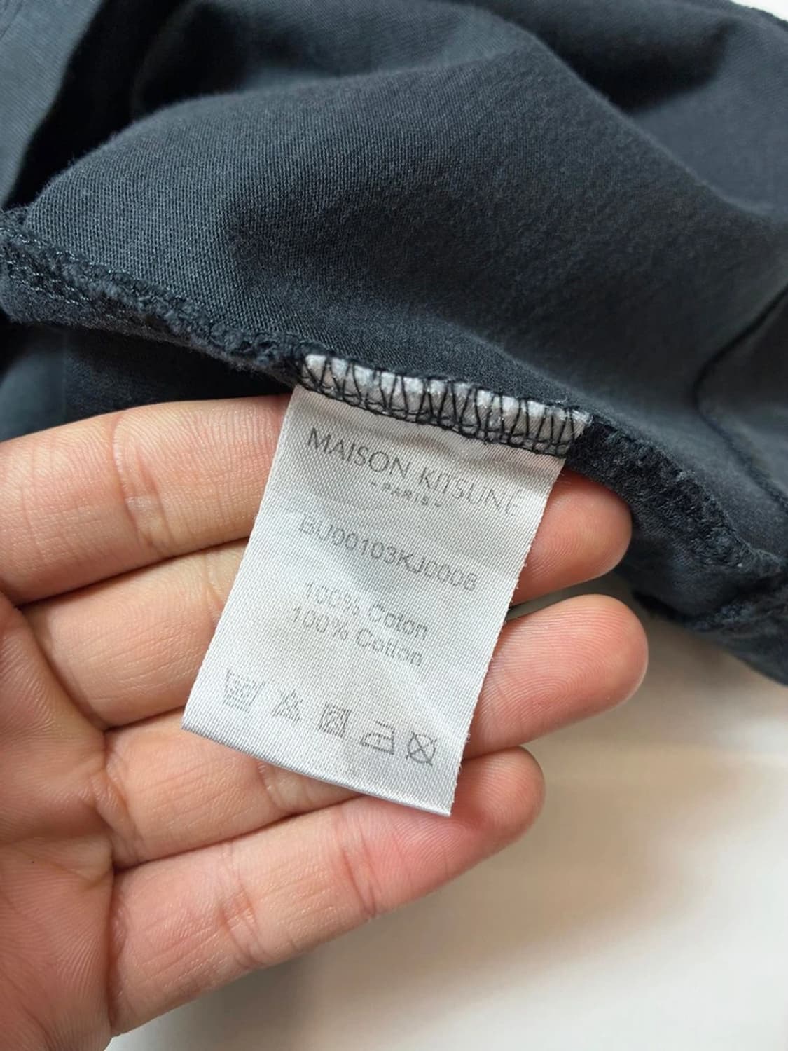 메종키츠네 22ss 더블폭스 헤드 반팔 티셔츠 PN8561 상품이미지7