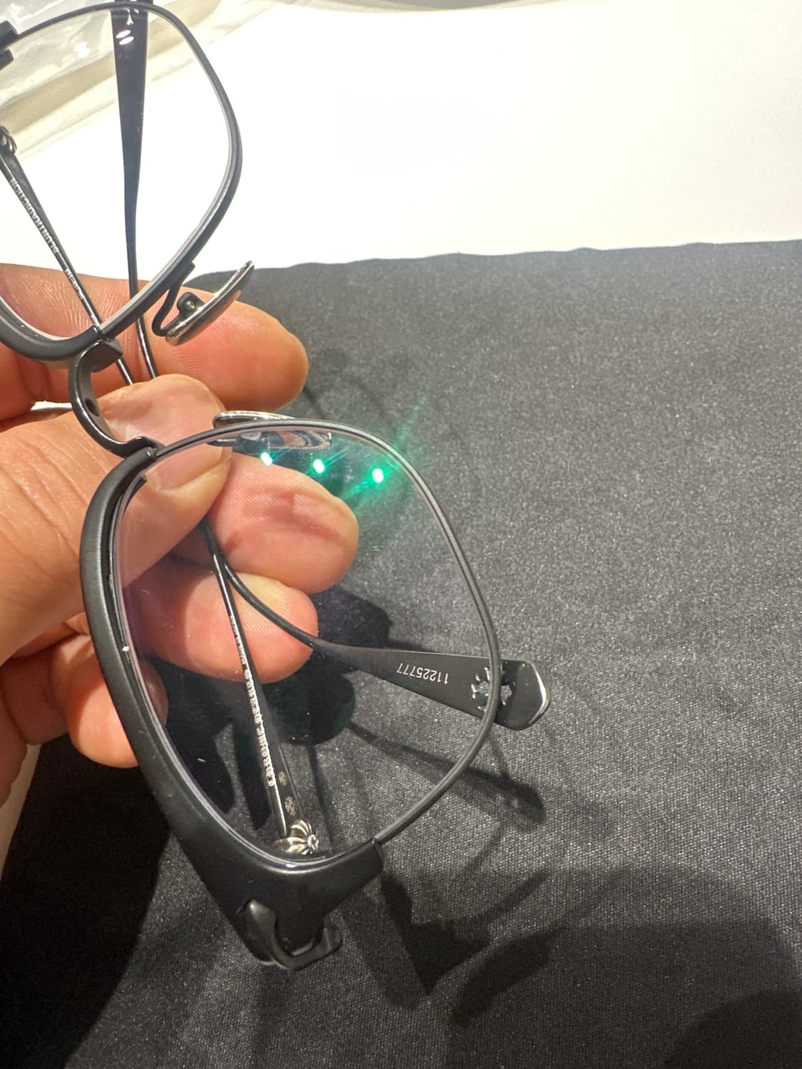 크롬하츠 슬런트레딕션2 54 mbk 매트블랙팝니다. 상품이미지9