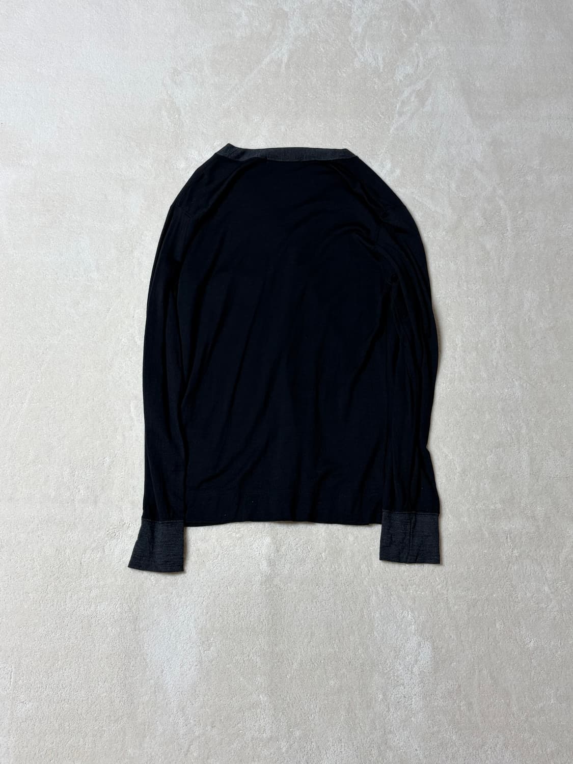 꼼데가르송 옴므 레더포켓 가디건  상품이미지4