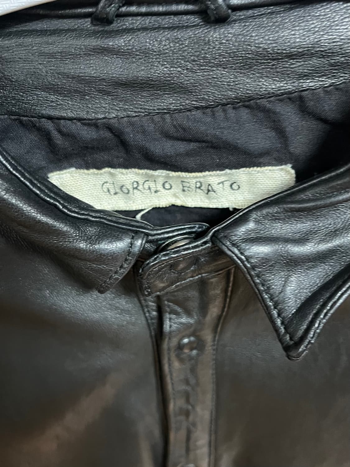 Giorgio Brato Leather Jacket 상품이미지3