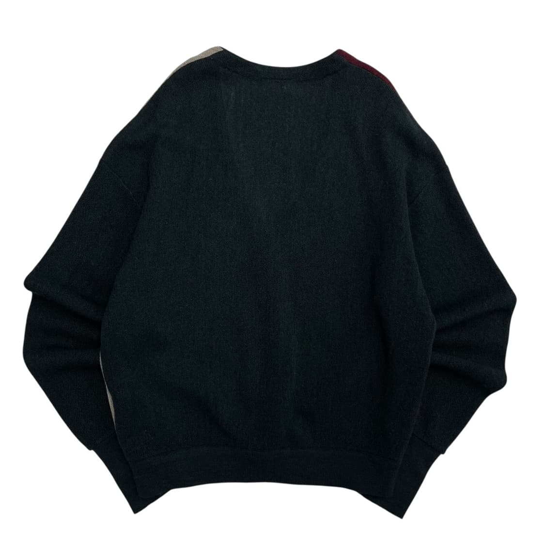 라코스테 90's 멀티 배색 카키 가디건 100 상품이미지3