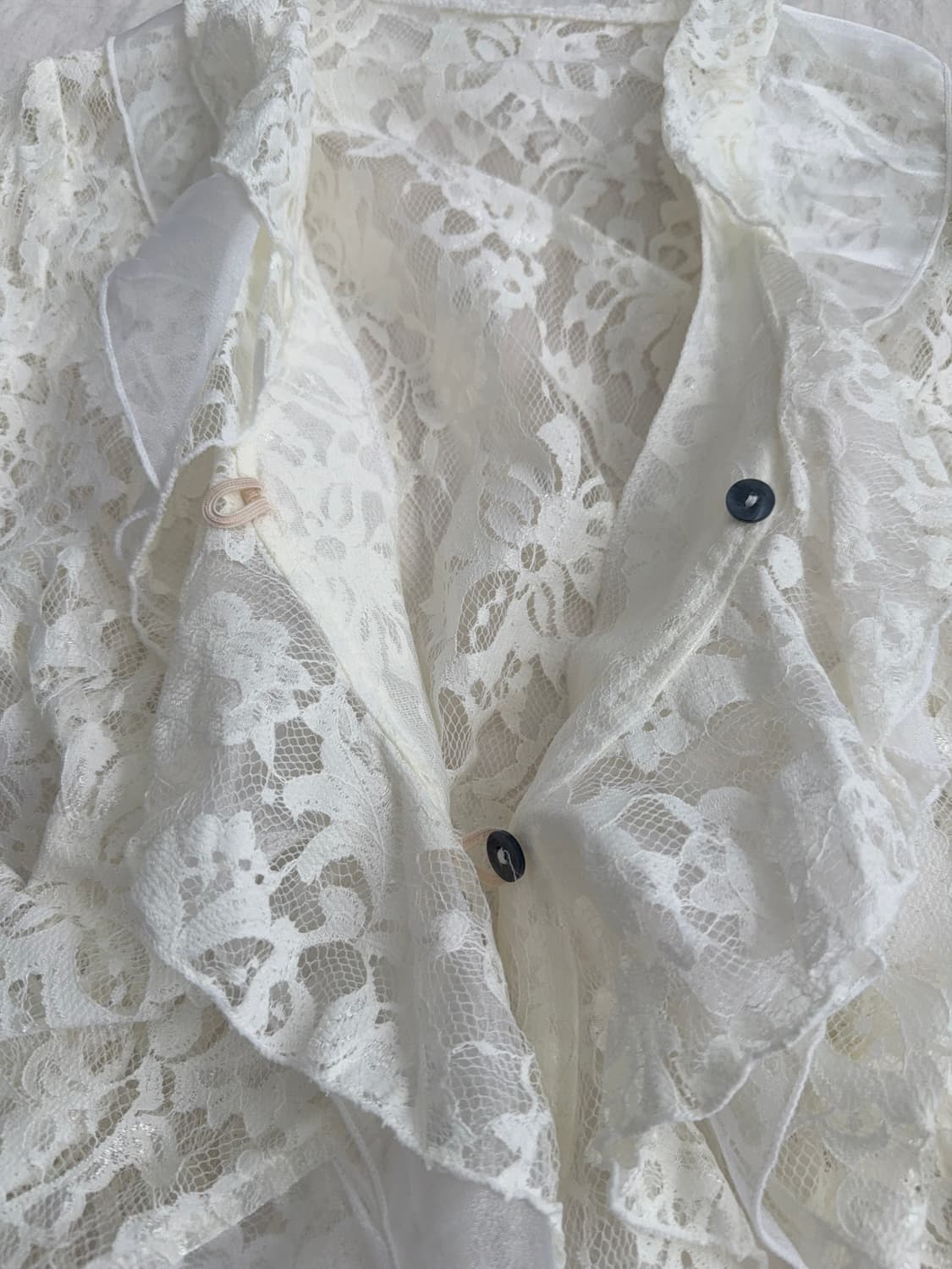 아이보리 페어리 레이스 가디건  상품이미지5