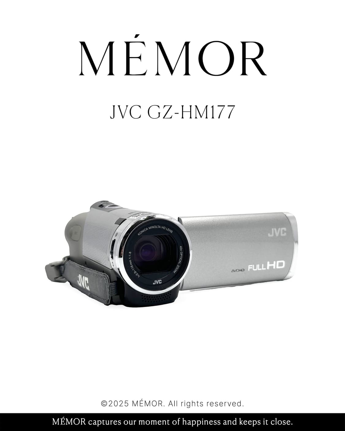 노란기X/애니메이션느낌작례💝JVC GZ-HM177 캠코더 디카 카메라 상품이미지1