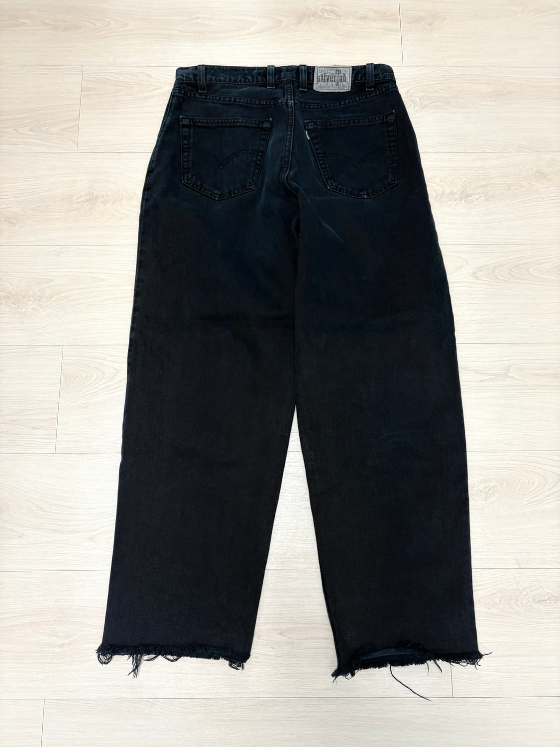 리바이스 실버탭 배기 34/32 밑단 컷오프 상품이미지2