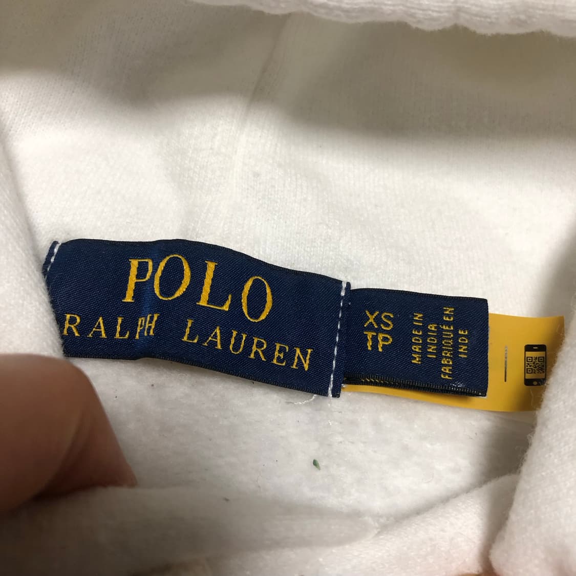 폴로 랄프로렌 후드티 크림화이트 상품이미지4