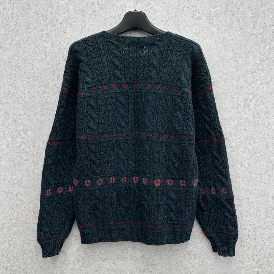 100 울리치 남자 루즈핏 코위찬 니트 상품이미지2