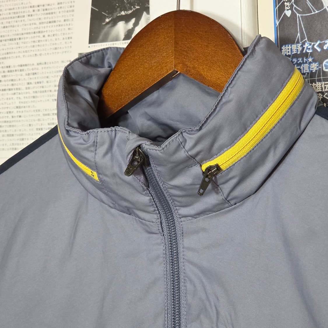 나이키 블루 그레이 누빔 바람막이 자켓  상품이미지3