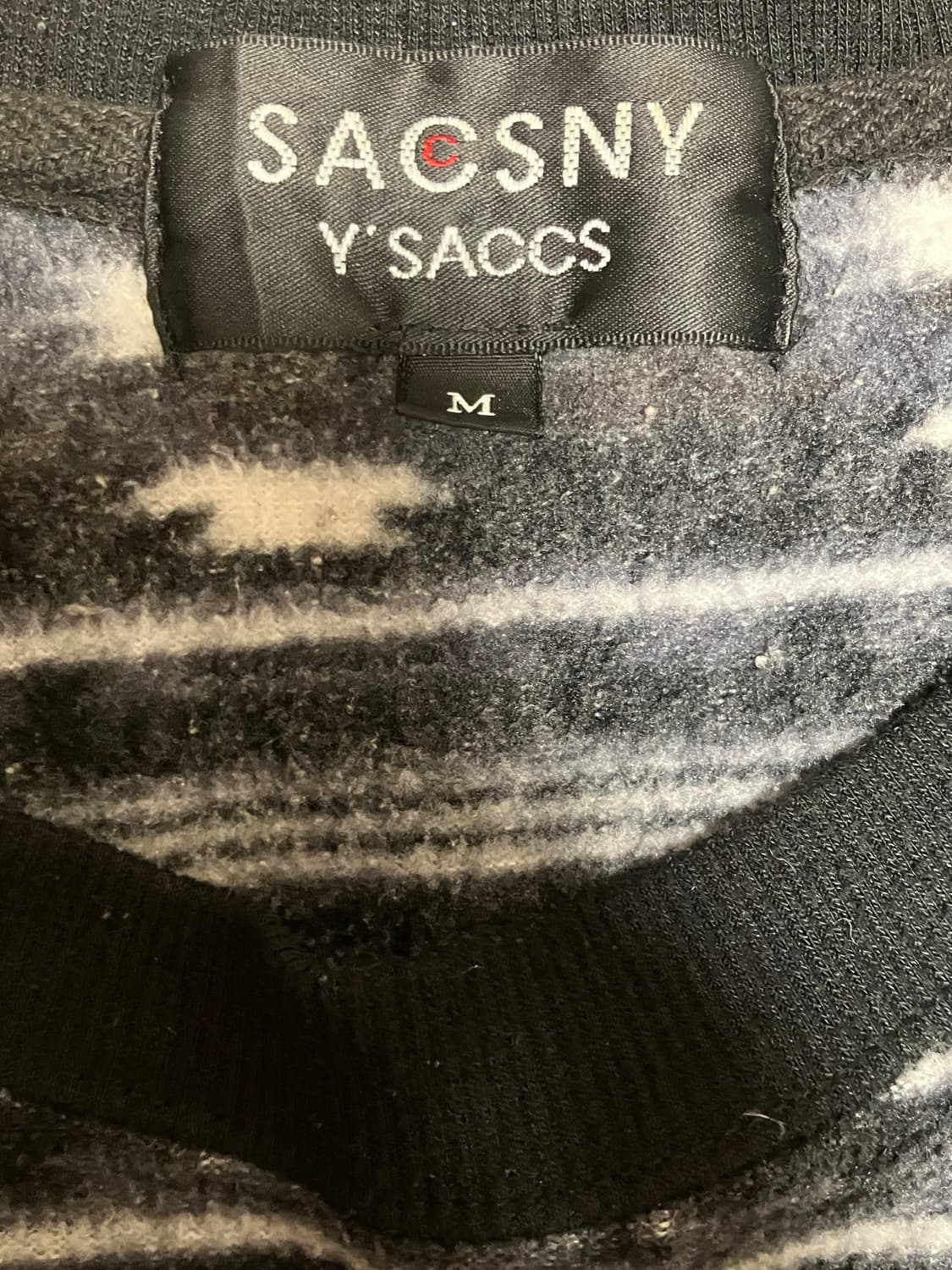 YohjiYamamoto Sacsny Ysaccs Fleece Sweat 상품이미지4