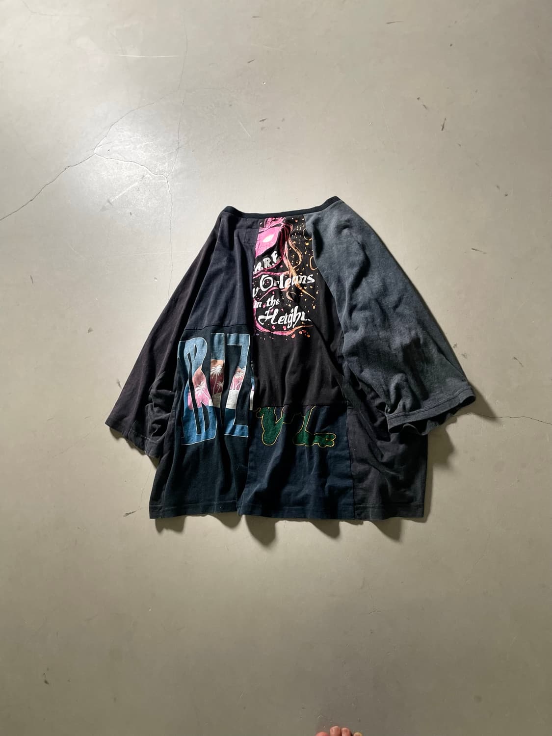 AKM × AKSTOYS  Reconstructed Patchwork T 상품이미지2