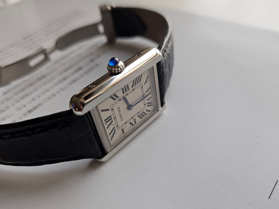 까르띠에 탱크솔로 스몰 스틸 상품이미지3