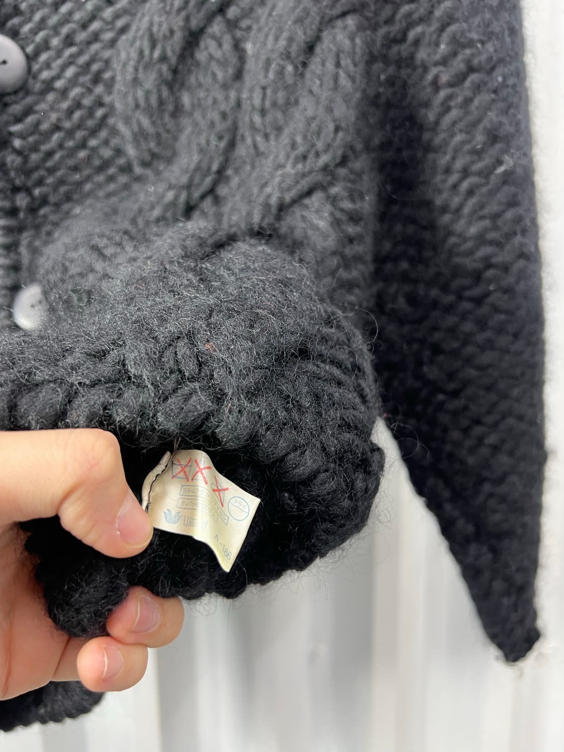 80s) Hai Sporting Gear knit cardigan 상품이미지5