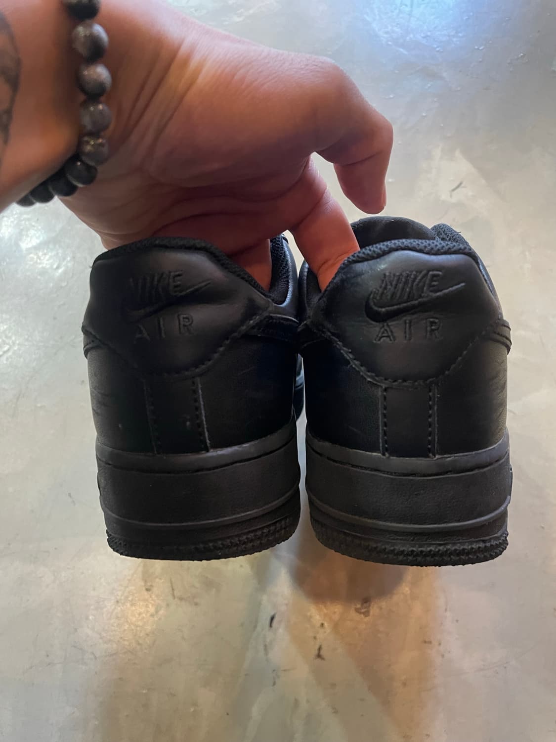 나이키 에어포스1 블랙 250 상품이미지6
