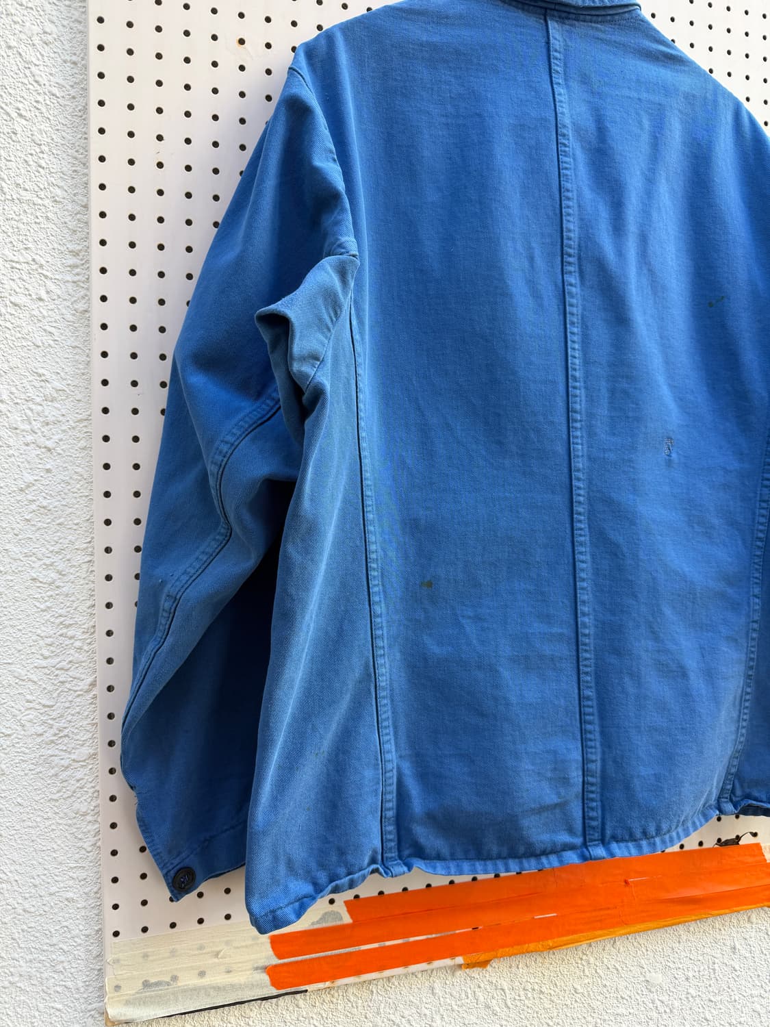 OLD VINTAGE WASHED BLUE REPAIR 프렌치워크자켓 상품이미지9