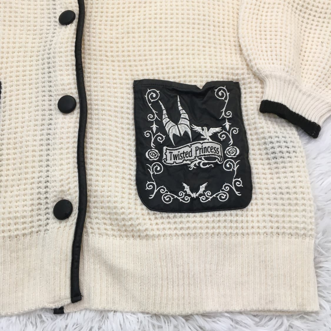 빈티지 액시스팜 할로윈 니트 가디건 y2k 스트릿 갸루 펑키 일본빈티지7 상품이미지3