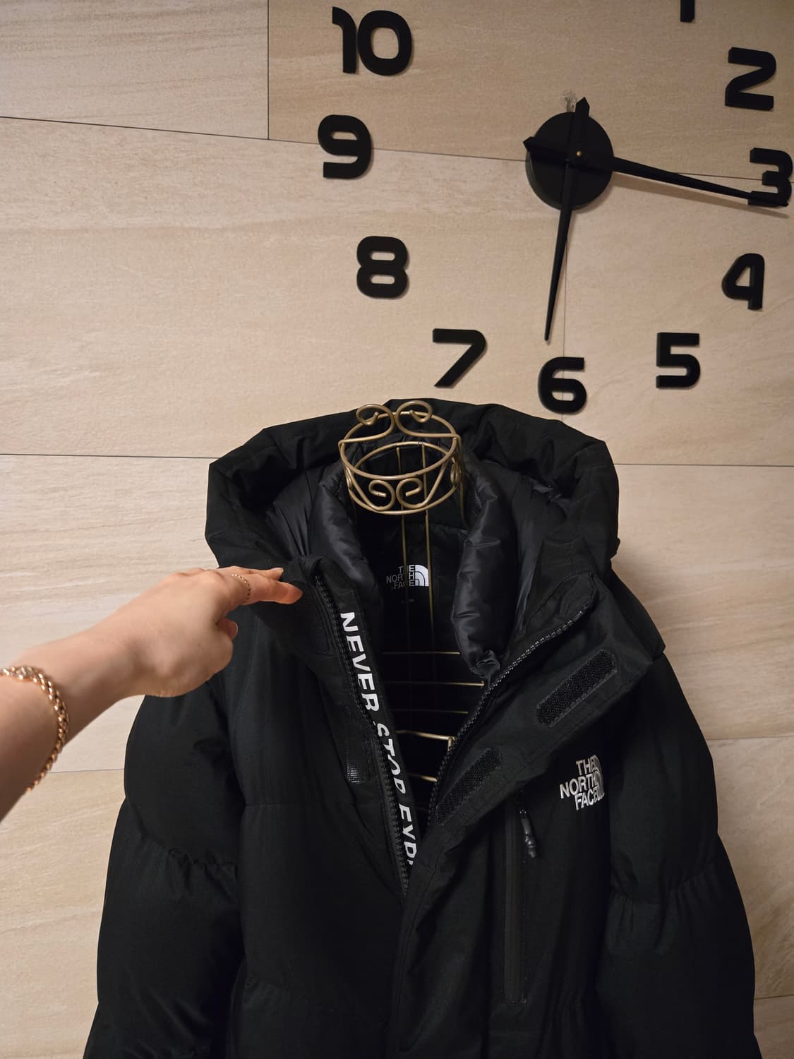 [100/L] 노스페이스 남성 구스 롱패딩 상품이미지6