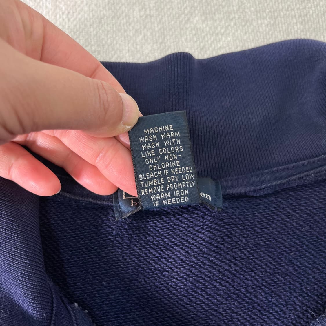 95 폴로랄프로렌 반집업 코튼 맨투맨 상품이미지4