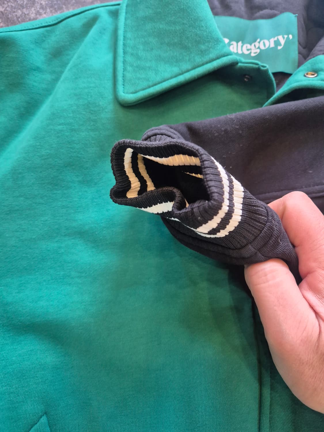 카테고리9 리버시블 테디자켓 F 사이즈 상품이미지5