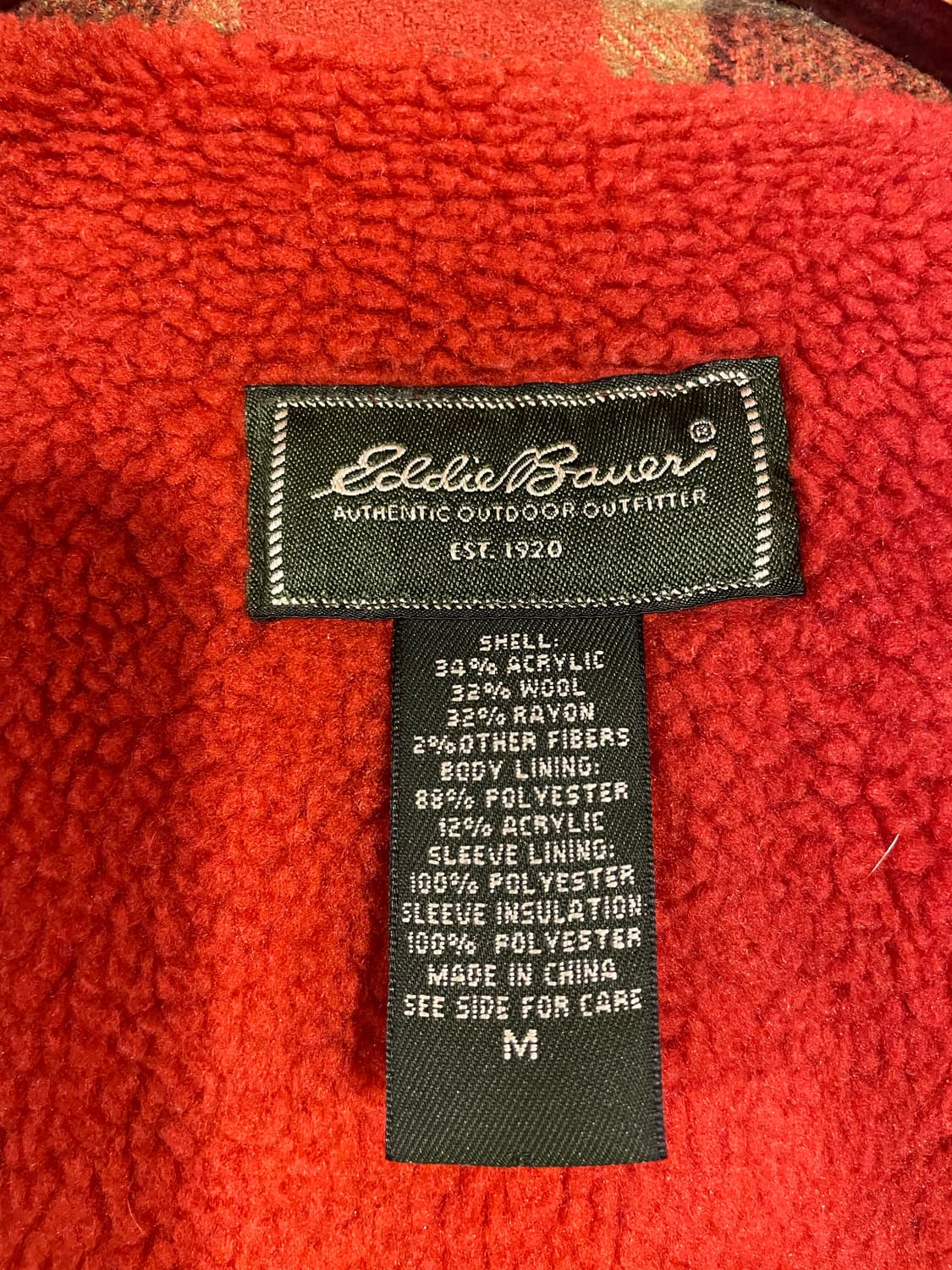 에디바우어 체크자켓 상품이미지7