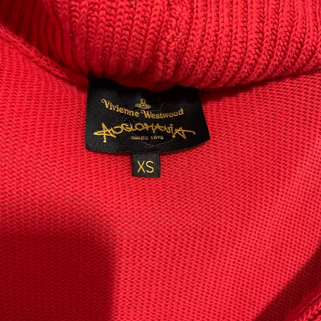 비비안 웨스트우드 레드 니트 슬리브리스 상품이미지6