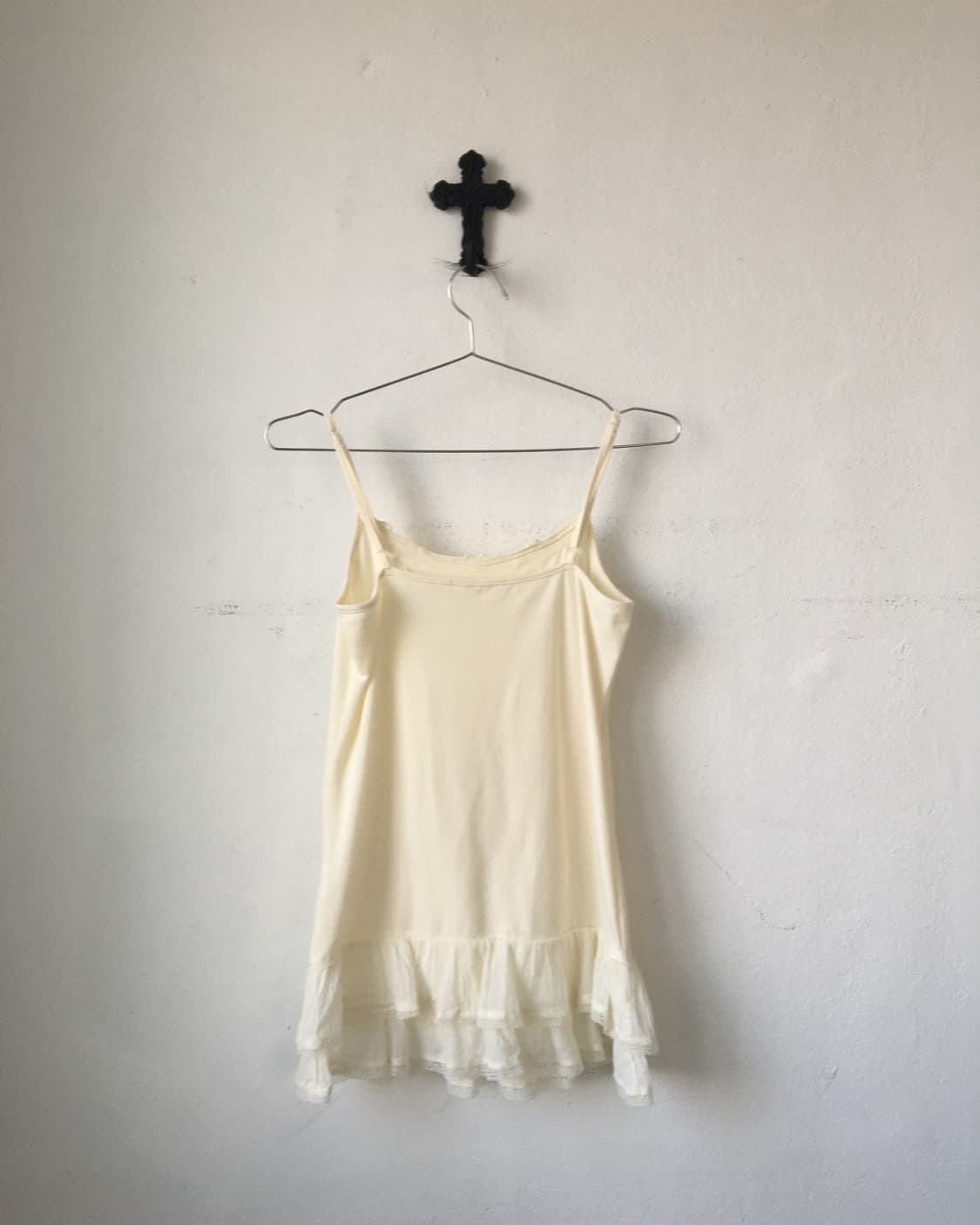 Trimming point frill sleeveless 상품이미지3