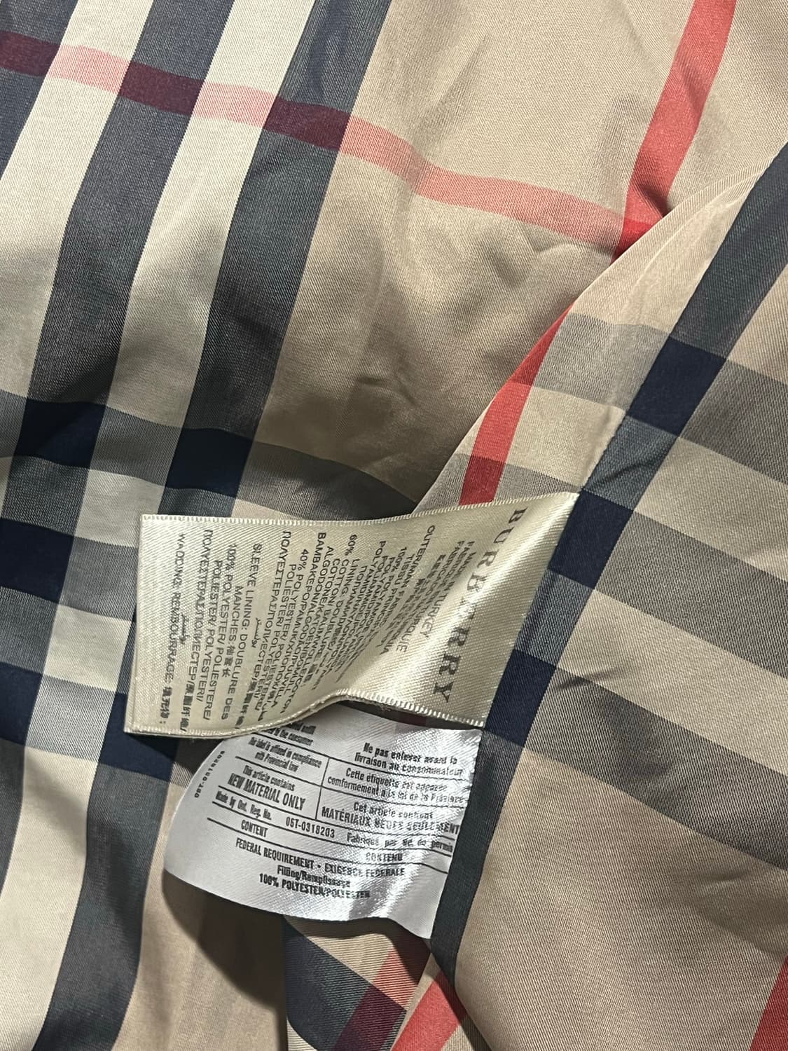 버버리 필드자켓 상품이미지6