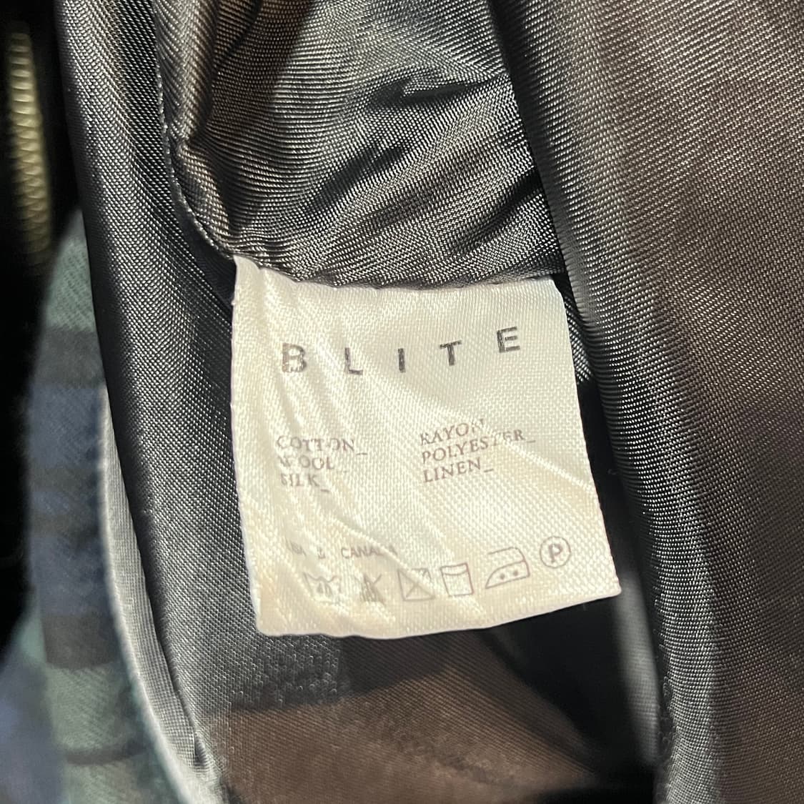 빈티지 타탄체크 자켓 상품이미지4