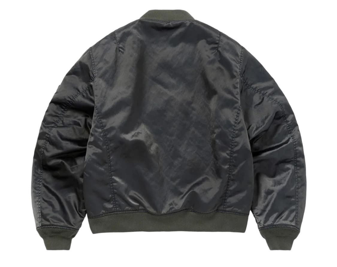 [XXL] 디스이즈네버댓 x 알파 인더스트리 MA-1 자켓 건메탈 미개봉 상품이미지2