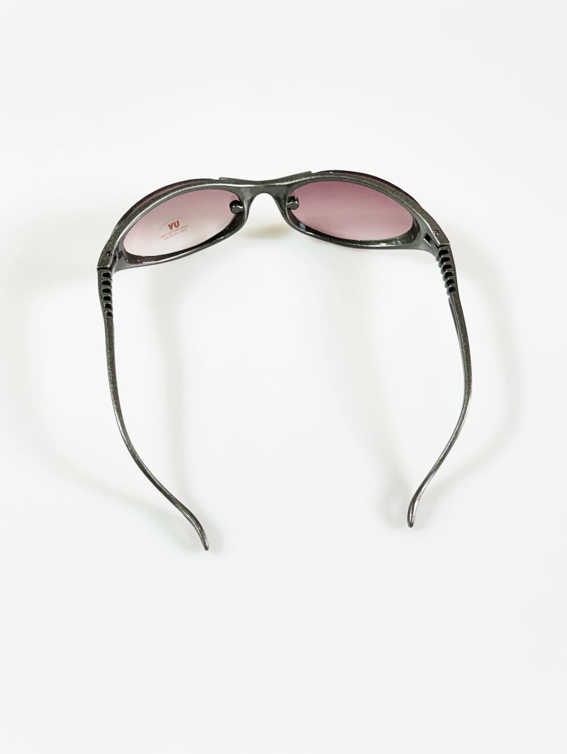 90s 오벌 랩어라운드 스포티 프레임 빈티지 선글라스 상품이미지5