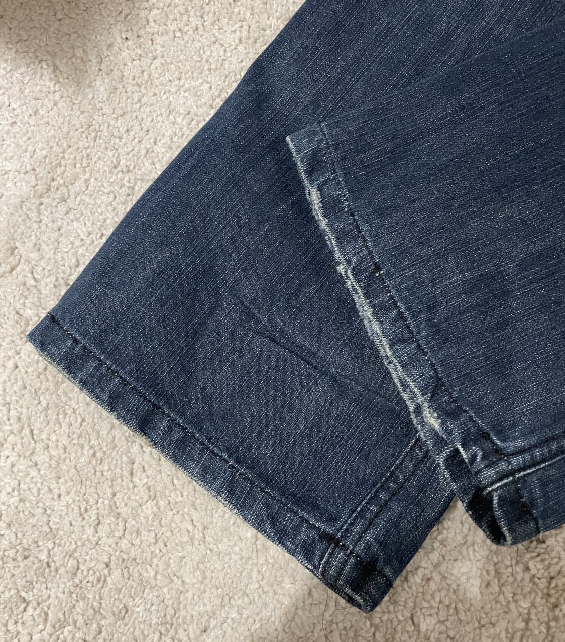 vintage low rise boots cut denim 상품이미지5