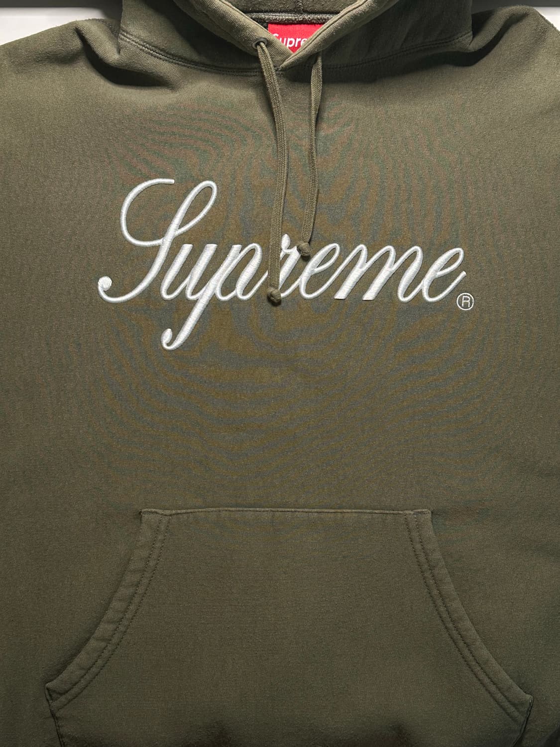 슈프림 후드 올리브 M   상품이미지5