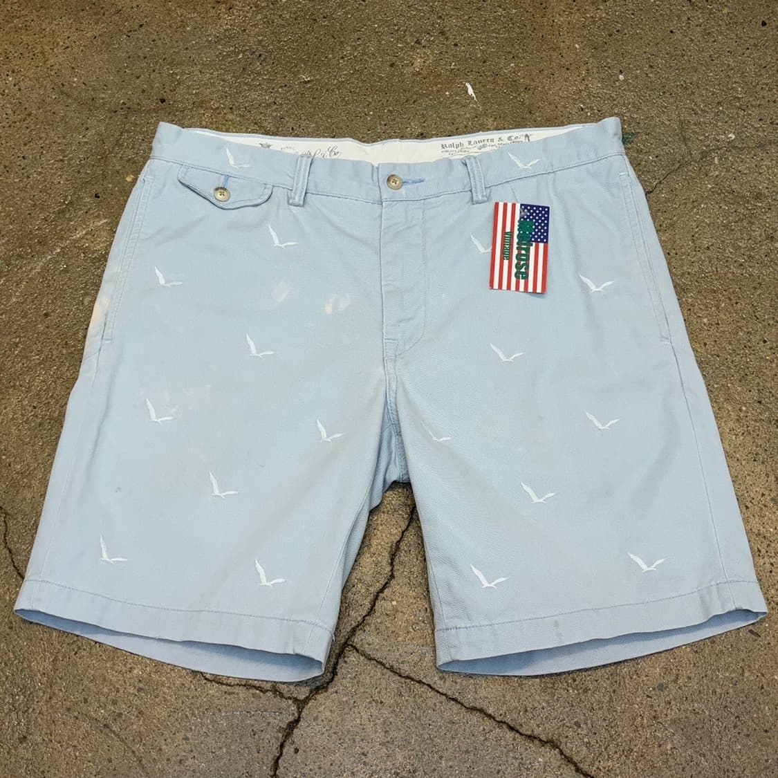 USA 빈티지 폴로랄프로렌 코튼 면 반바지 상품이미지1