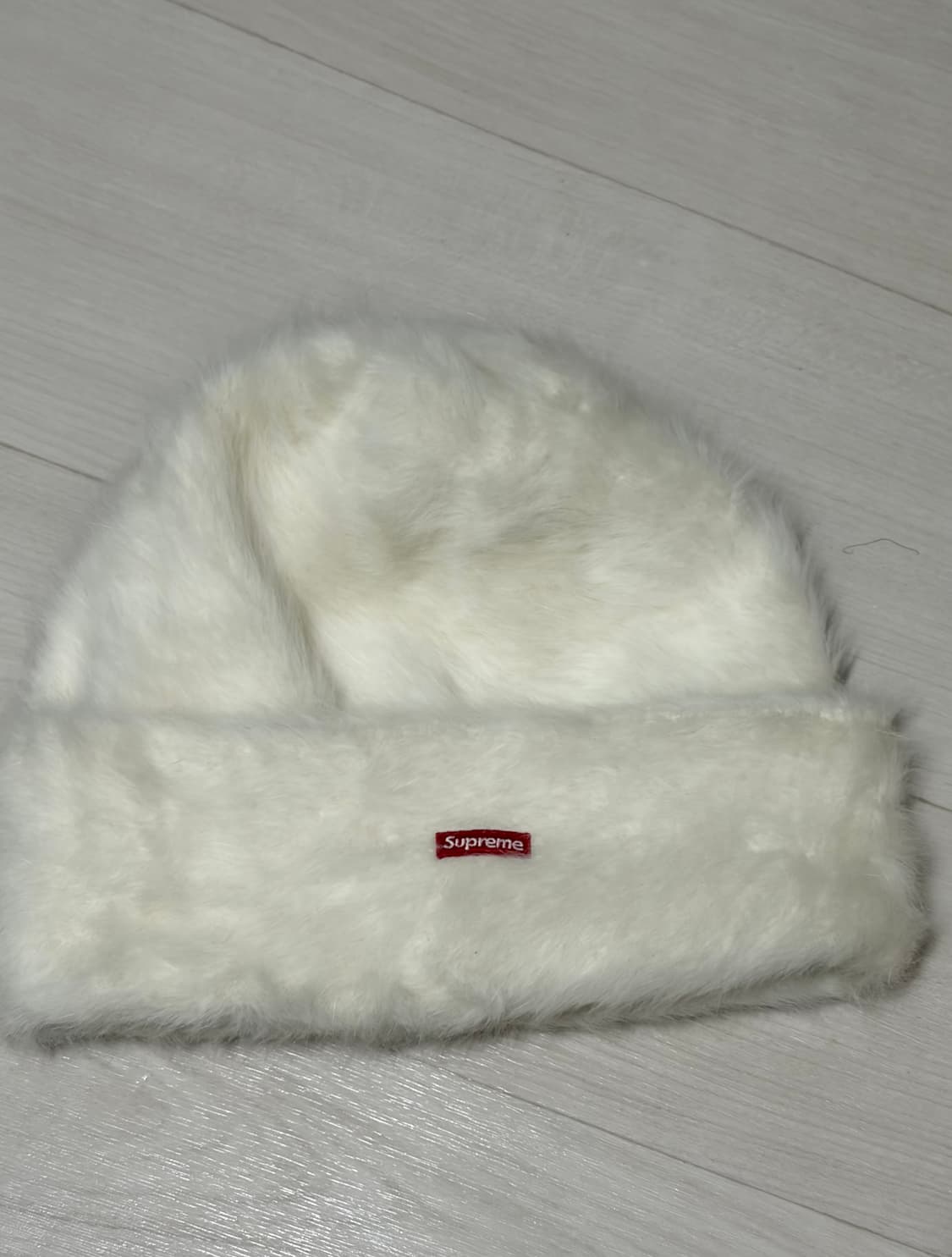 슈프림 캉골 퍼고라 앙고라 비니 모자 화이트 상품이미지1